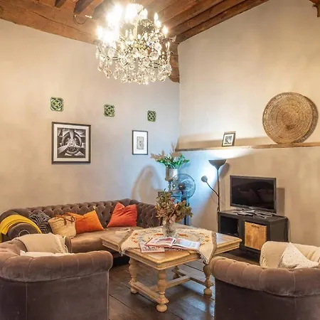 Enchanted Atmosphere In The Old Town Of